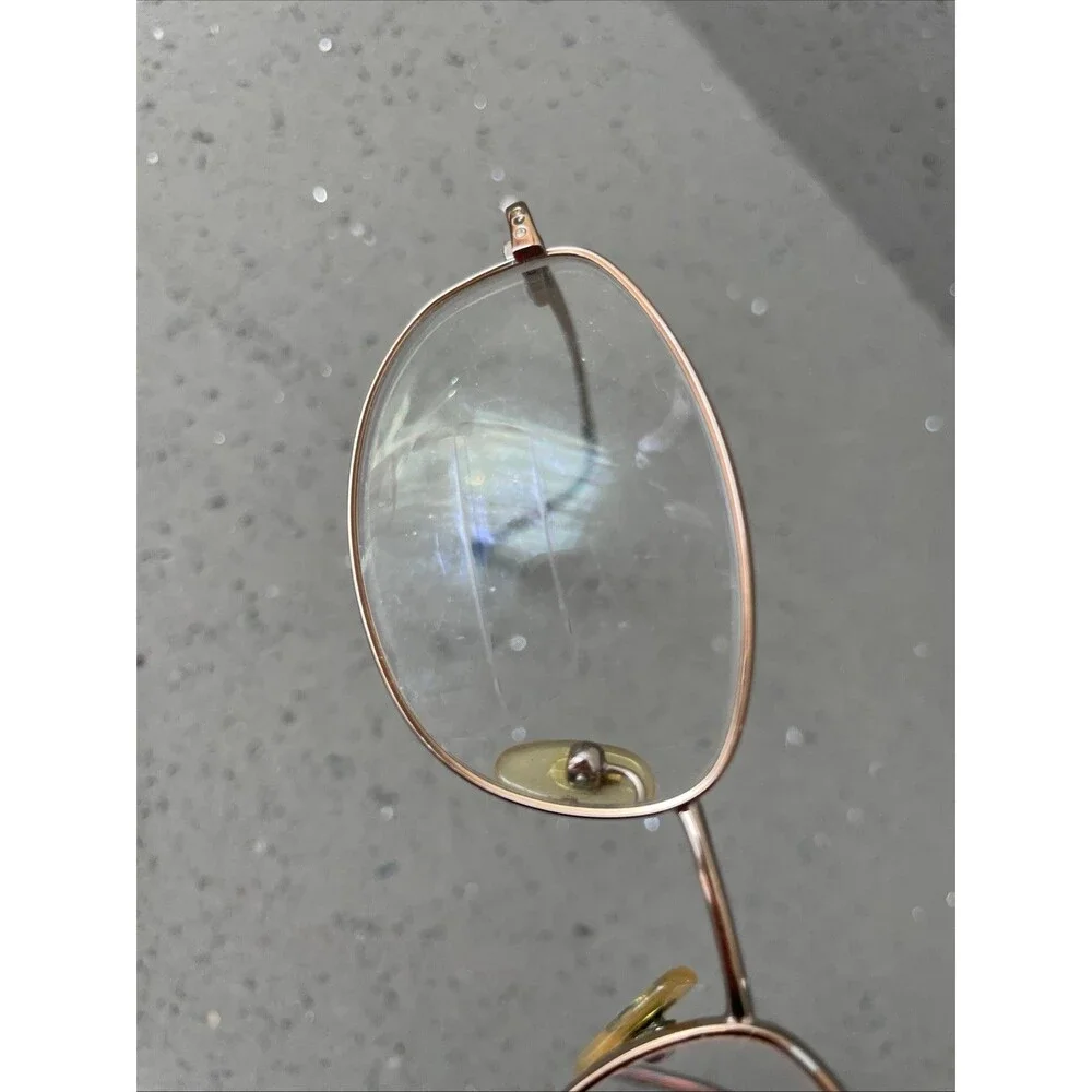 Bellissima Eyeglasses FRAMES ONLY BL 614 52-17-130 Copper full rim oval